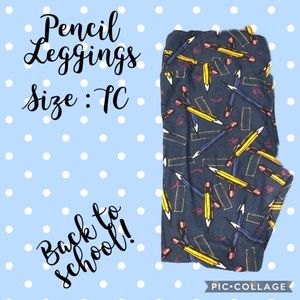 Hard to find Lularoe Pencil Leggings TC